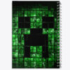 دفتر مشق 50 برگ خندالو طرح ماینکرافت (Minecraft) کد F2418